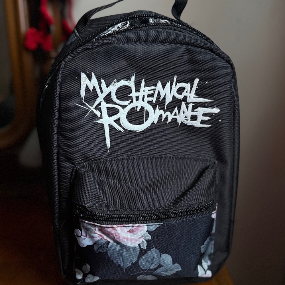 My Chemical Romance Floral Lunch Bag